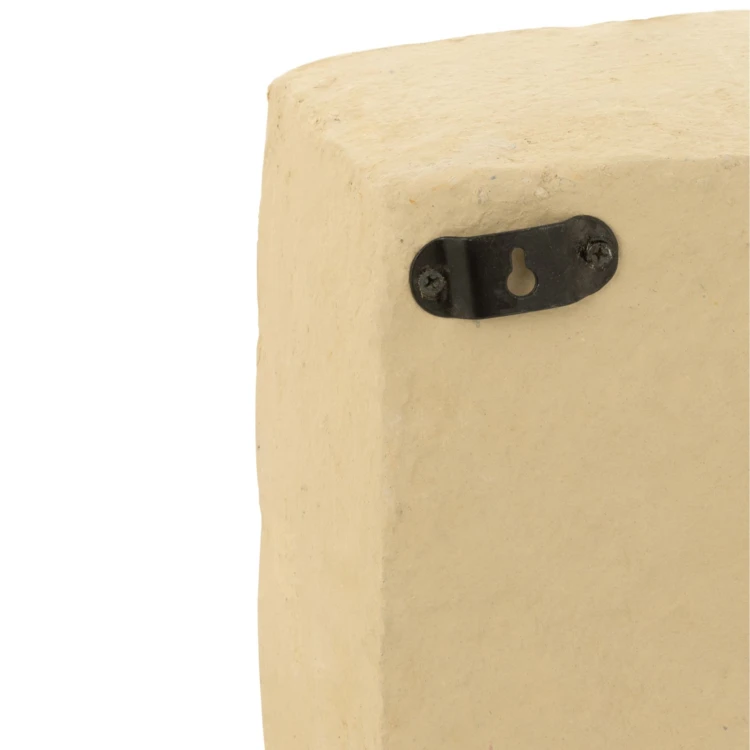Estante de pared de papel maché