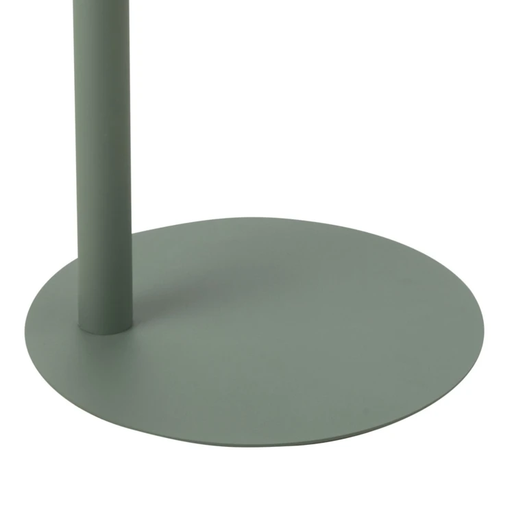 Mesa de centro de metal estilo bistró