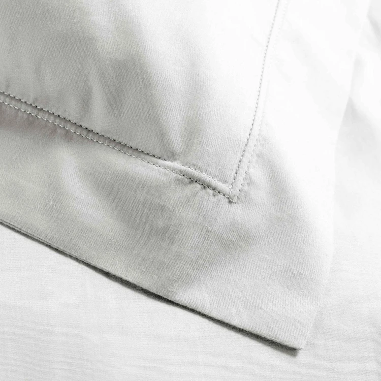 Taie d'oreiller unie 100% Percale de Coton ORIGINE