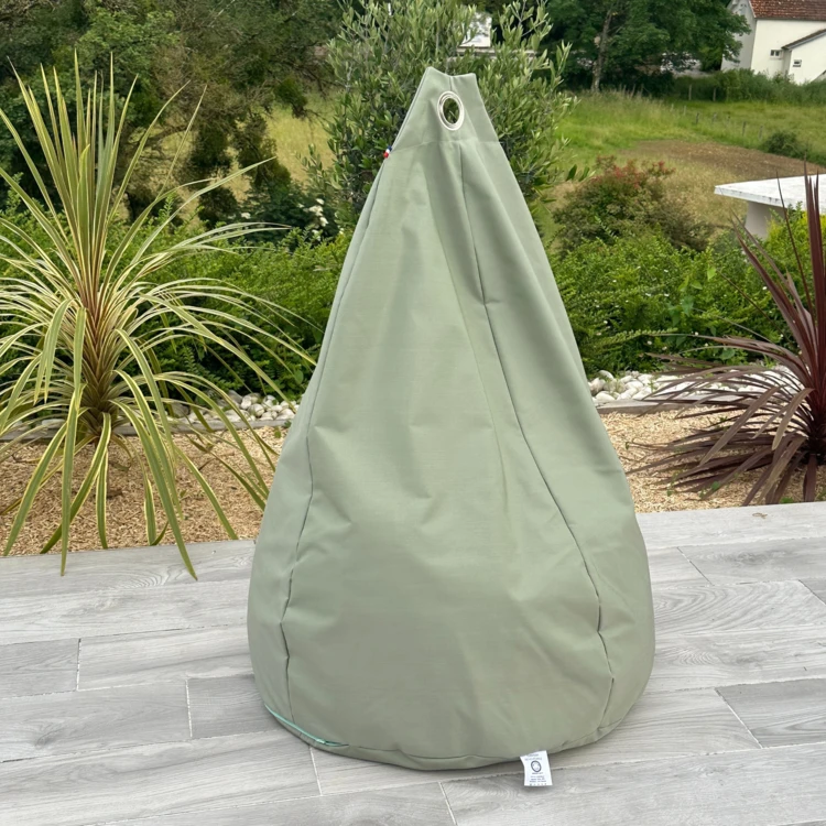 Pouf poire à microbille