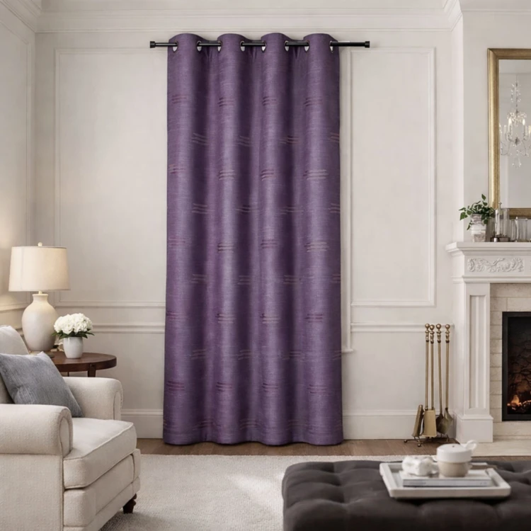 Rideau Ameublement en Jacquard Formes Géométriques