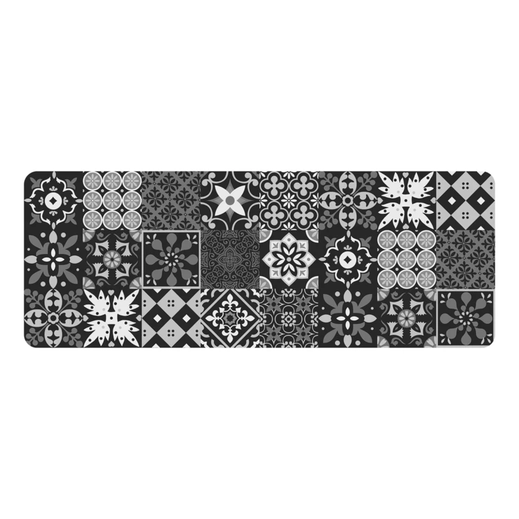 Tapis mousse imprimée antidérapant pour intérieur