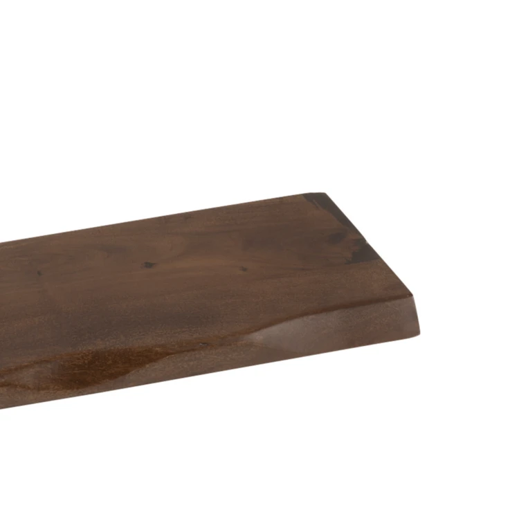 Etagère murale en acacia avec support fixation