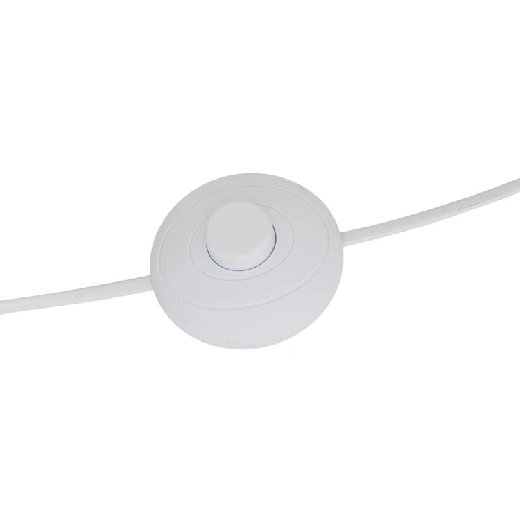Lampadaire sculptural en papier avec double éclairage