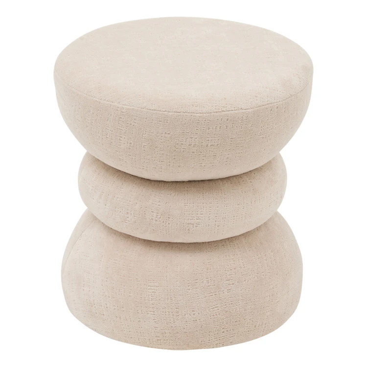 Pouf totem rembourré