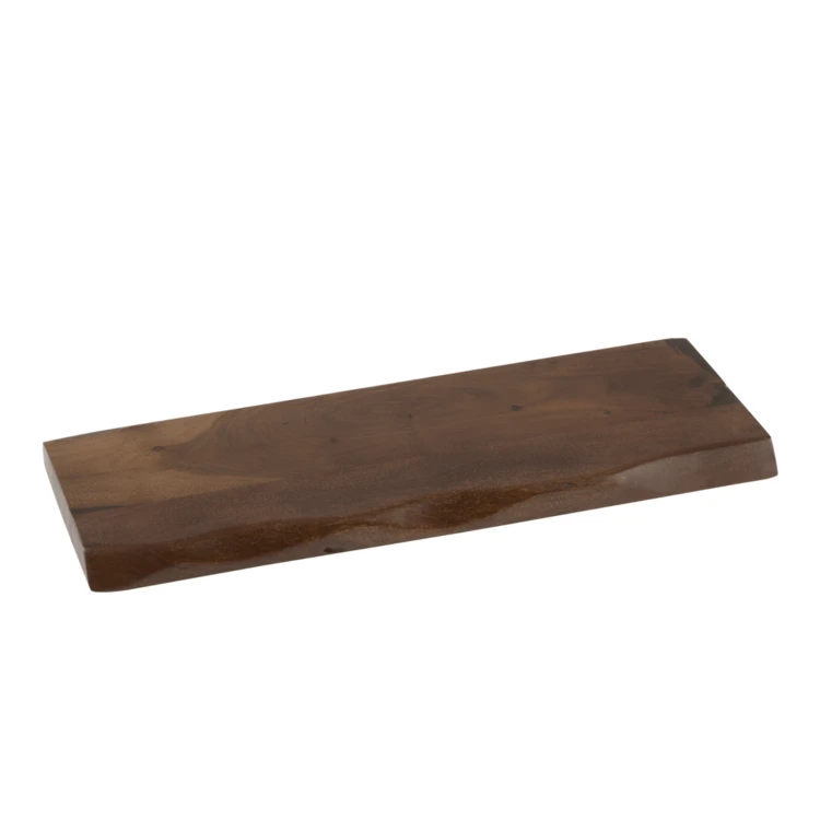 Etagère murale en acacia avec support fixation