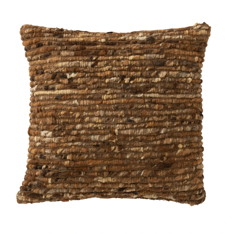 Coussin tissé en laine