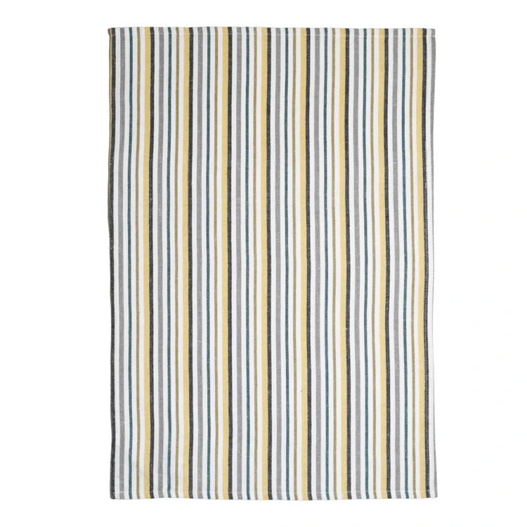 Torchons de cuisine rayures en coton