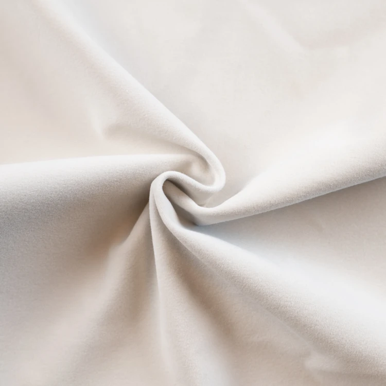 Tissu fausse fourrure rase extra douce avec dos polaire