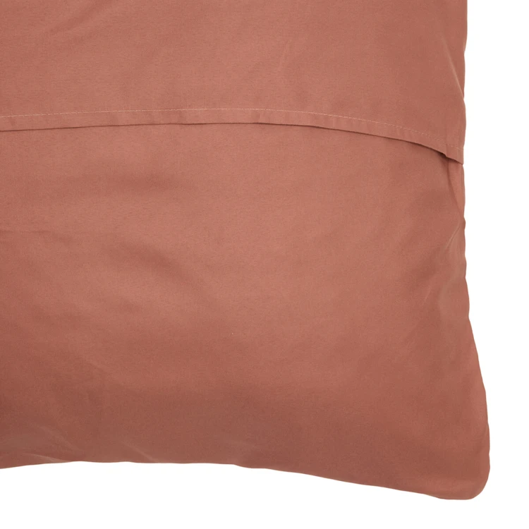Conjunto de cama de 3 peças reversível com padrão vegetal
