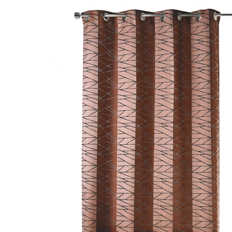 Cortina en Jacquard a Rayas Verticales Alegría