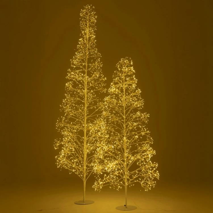 ARBRE 2700 LED MÉTAL DORÉ MEDIUM