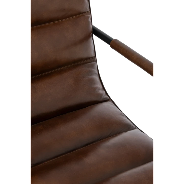 Fauteuil en cuir