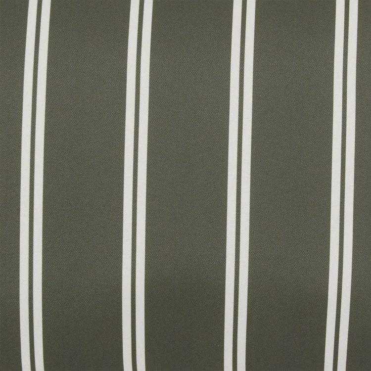 Housse de coussin extérieur rectangulaire à rayures