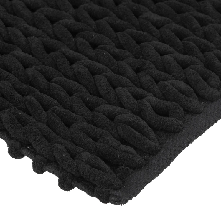 Tapis de bain tressé épais