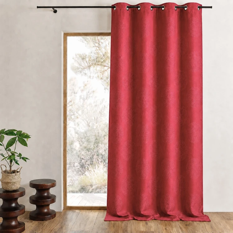 Rideau occultant frappé ronds 80% "Occultant"