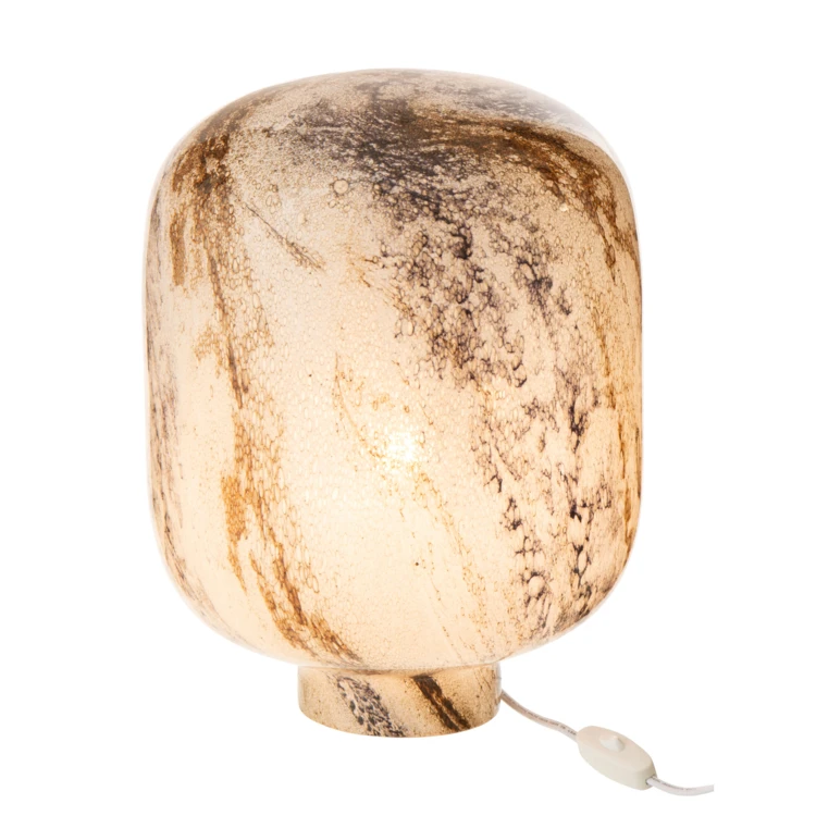 Lampe à poser en verre