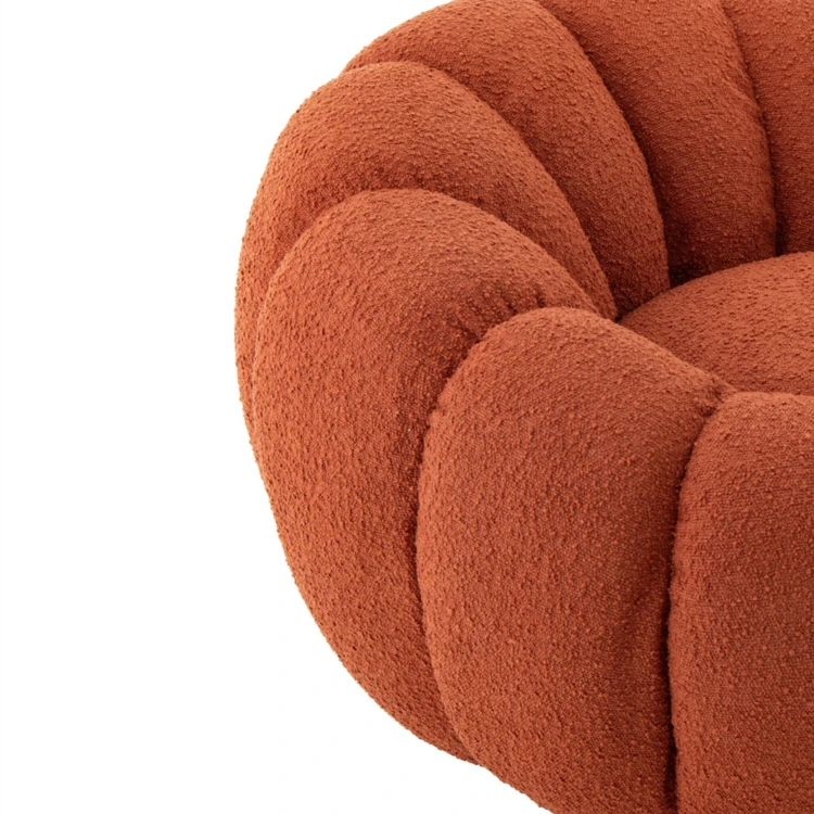 Fauteuil fleur en mousse