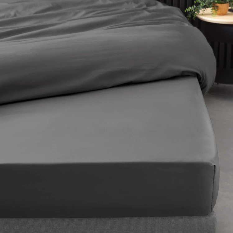 Drap Housse Uni 100% Percale de Coton ORIGINE