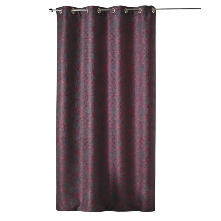 Rideau en Jacquard à Imprimés Design