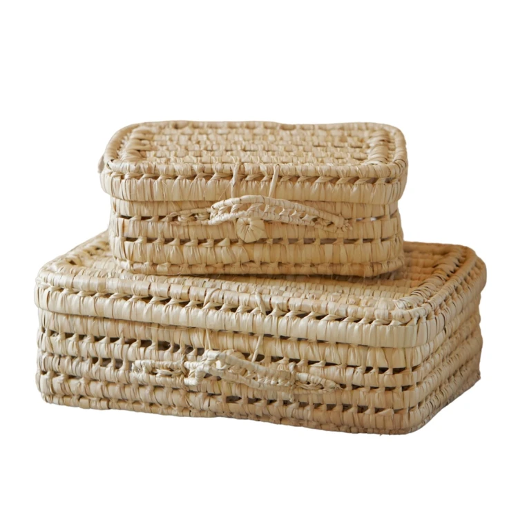 Valisette feuille de palmier