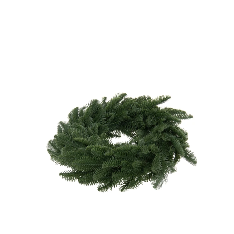COURONNE PLASTIQUE VERT FONCÉ MEDIUM