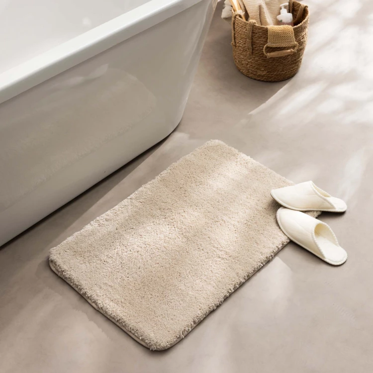 Tapis de bain antidérapant en microfibre