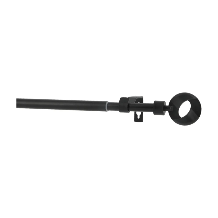 Kit tringle extensible  embout rond ajouré D16/13 mm