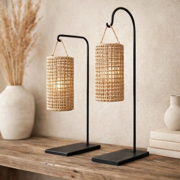 Lampenständer Metall roh rund