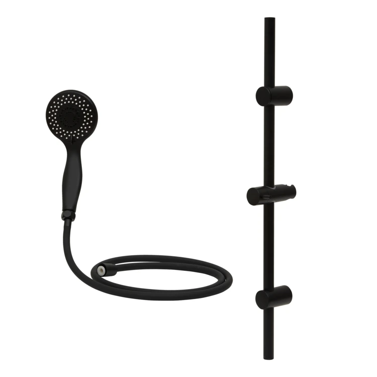 Colonne de douche 3 pièces avec pommeau et flexible extensible