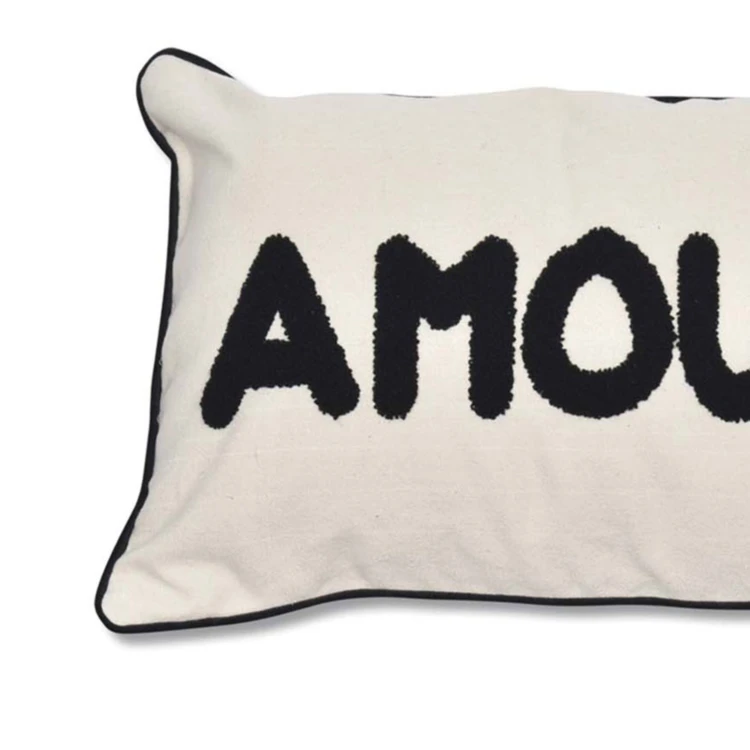 Coussin déhoussable AMOUR