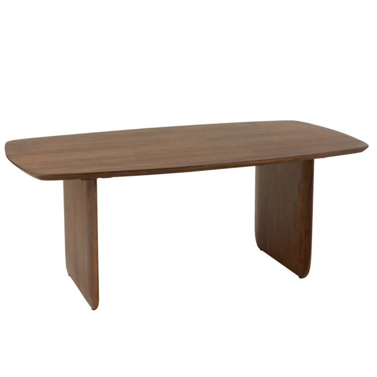 Table à manger en bois d'acacia