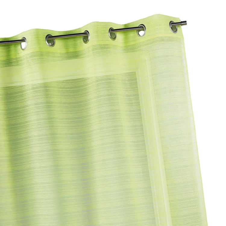 Voilage fantaisie à fines rayures