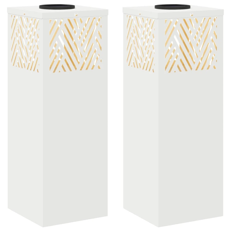 Lot de 2 lampes de chemin solaire LED extérieur