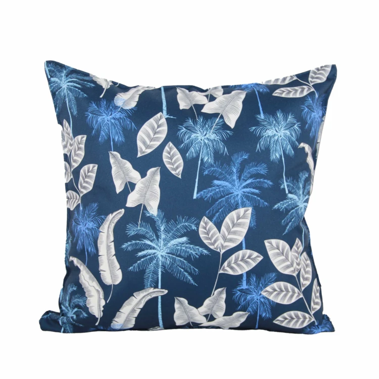 Coussin motif jungle outdoor