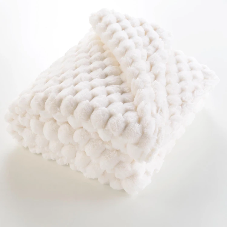 Plaid Frosty Imitation Fourrure / Sherpa