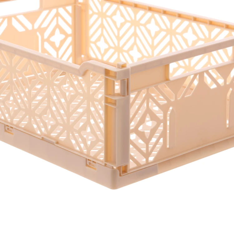 Cagette pliante de rangement ajourée