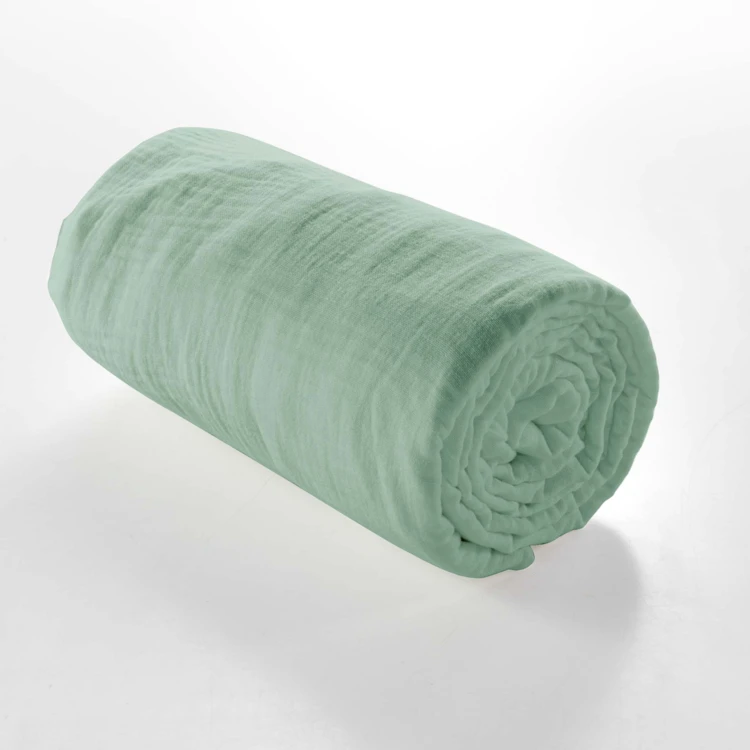 Drap Housse en gaze de coton