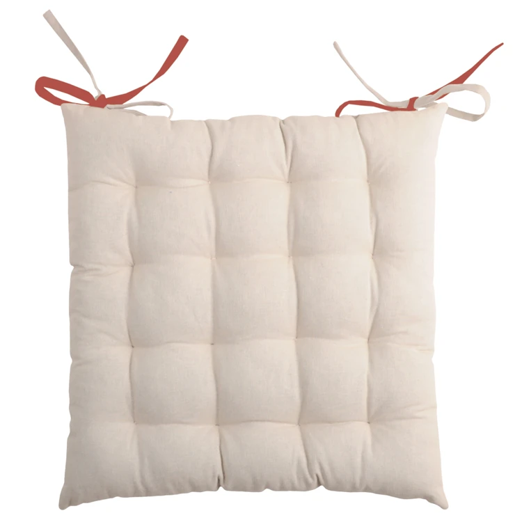 Galette de chaise bicolore