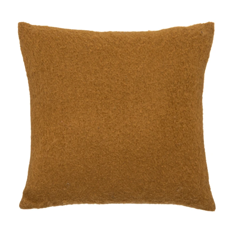 Coussin effet mohair ultra doux