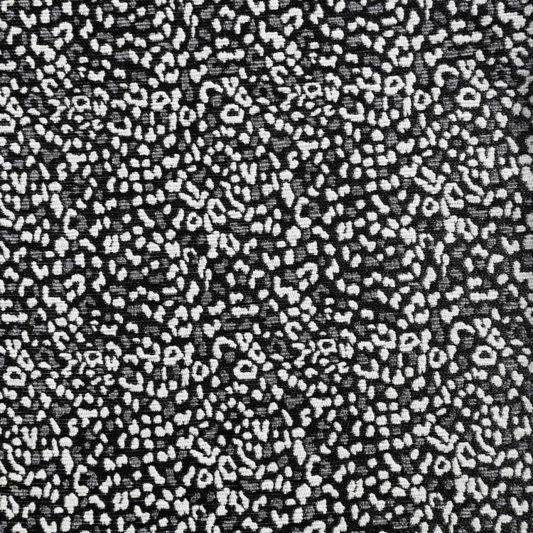 Tissu jacquard ameublement  motif panthère
