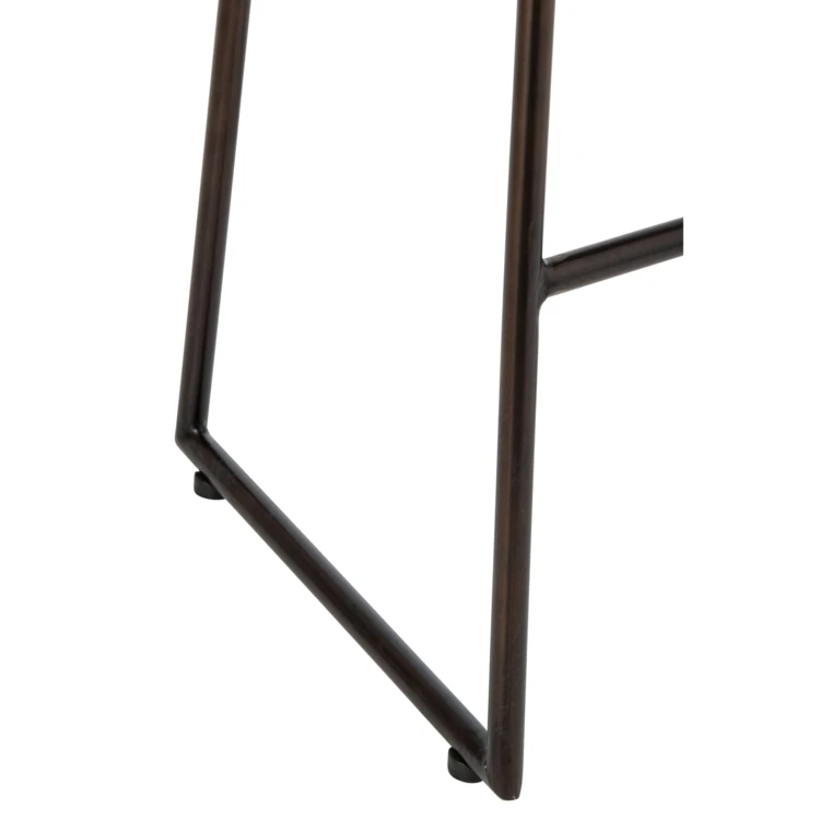 Tabouret de bar en cuir
