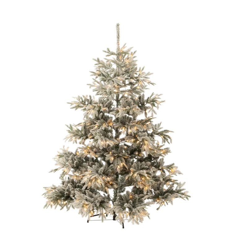 Sapin de Noël artificiel enneigé