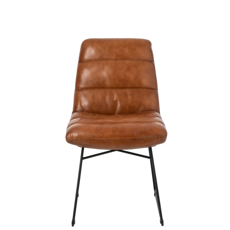 Chaise en cuir