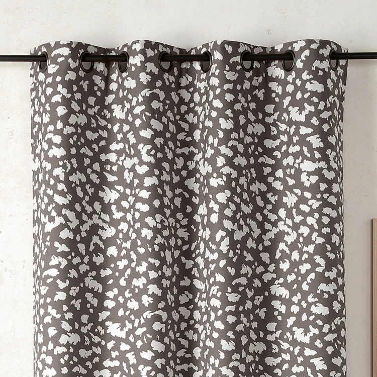 Rideau thermique et phonique obscurcissant jacquard face polaire