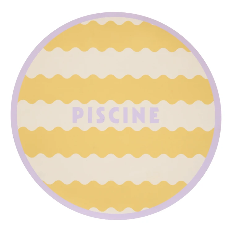 Alfombra de piscina redonda
