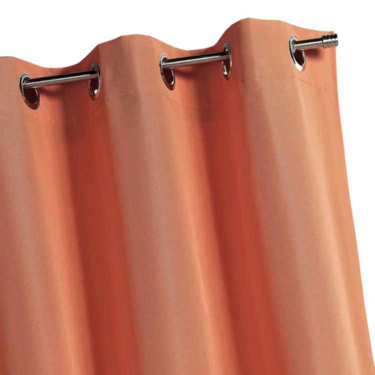 Rideau extérieur coloré résistant aux UV