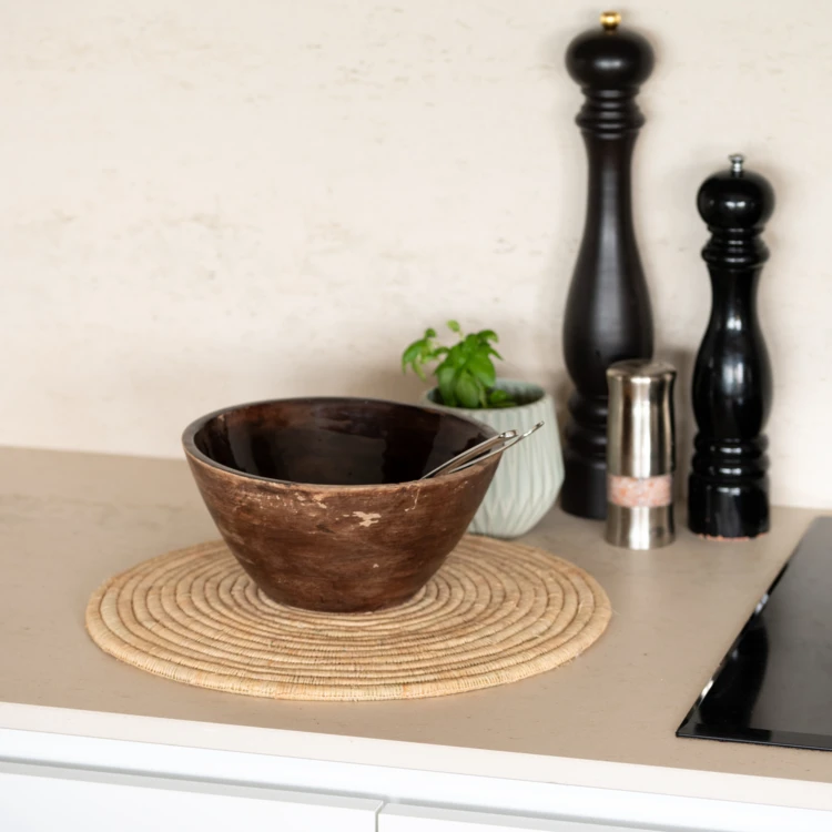 Dessous de plat en fibre de palmier