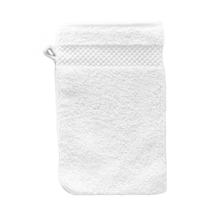 Set de 4 gants de toilette en coton Mirmande
