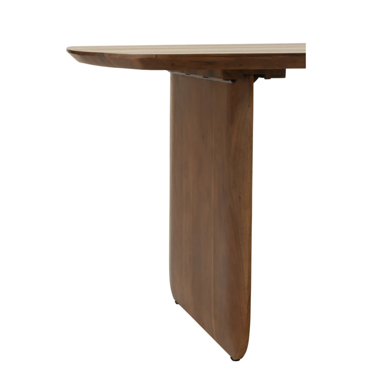 Table à manger en bois d'acacia